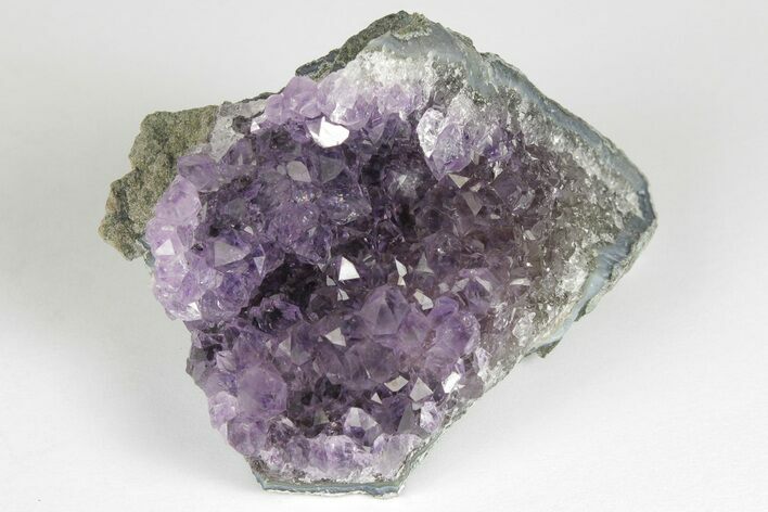 2.3" Sparking, Purple, Amethyst Crystal Cluster - Uruguay